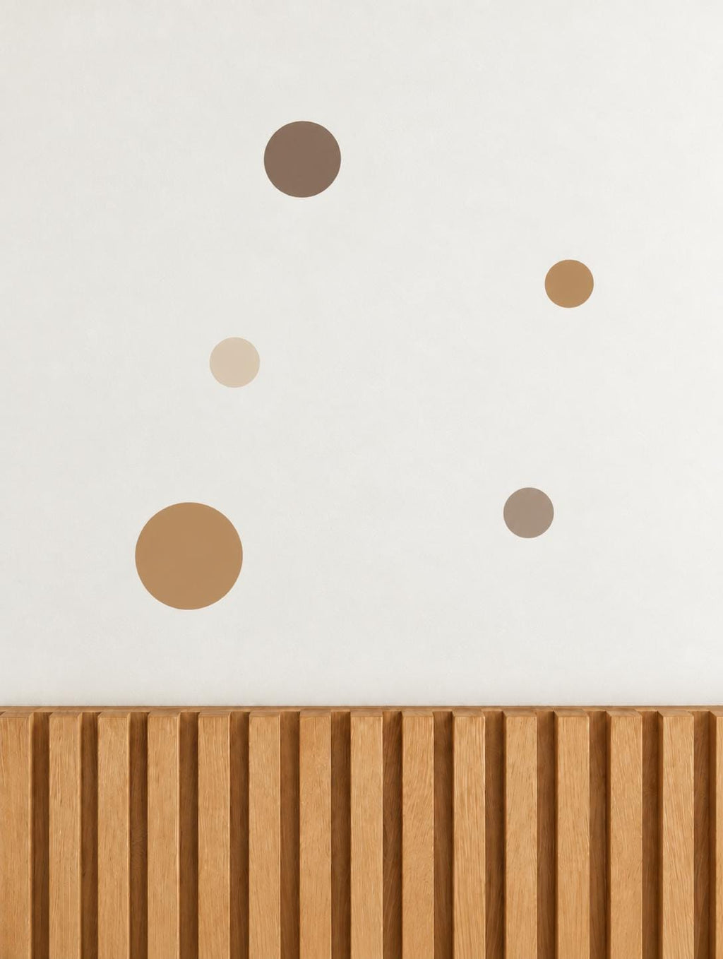 69 Neutral Polka Dot Wall Decals