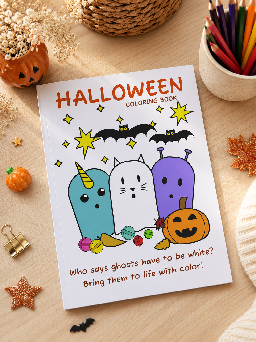 Halloween Coloring Book