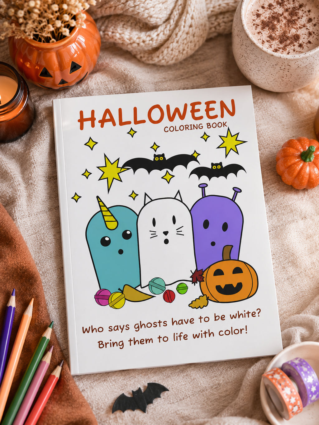 Halloween Coloring Book