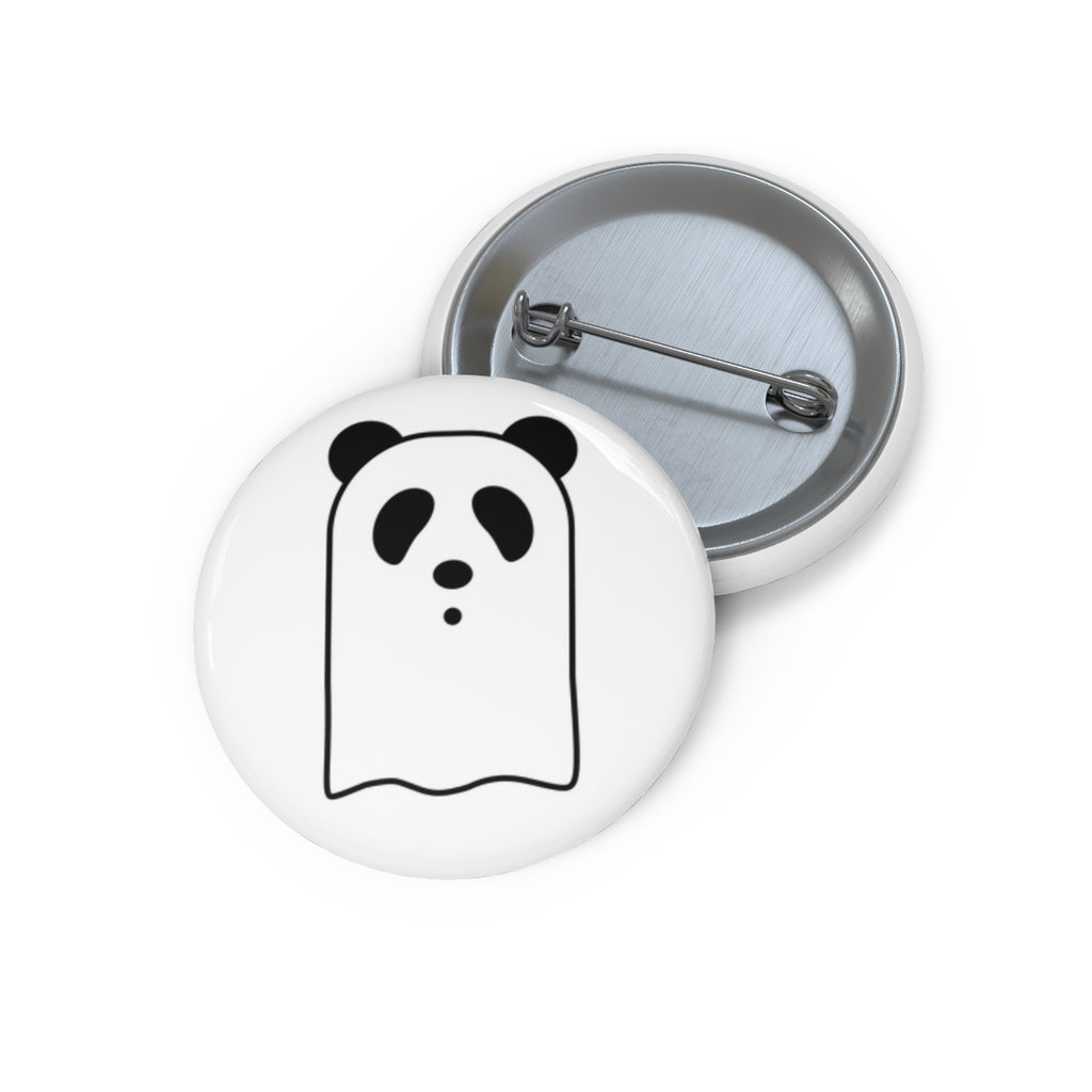 Ghost Panda Pin