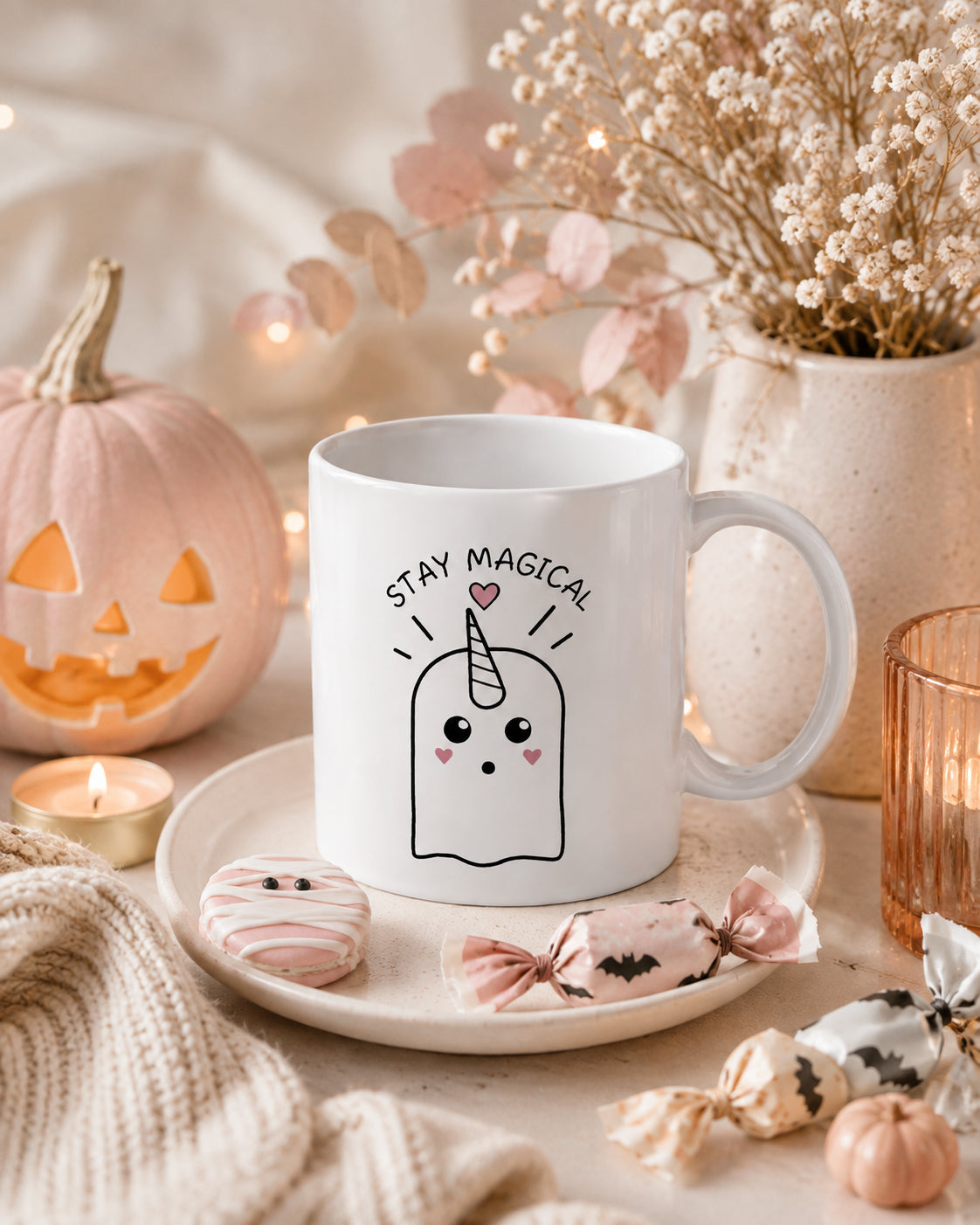 Stay Magical Ghost Unicorn Mug
