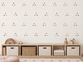 96 Pink Polka Dot Wall Decals