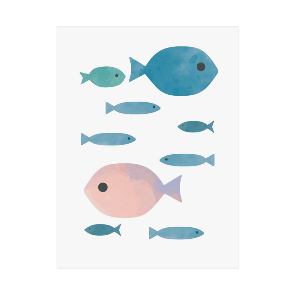 Fish nursery poster