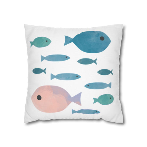 Front of the fish pillowcase