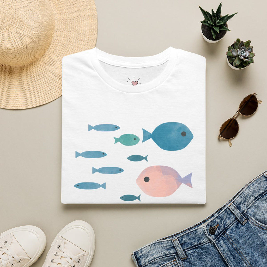 Fish t-shirt folded